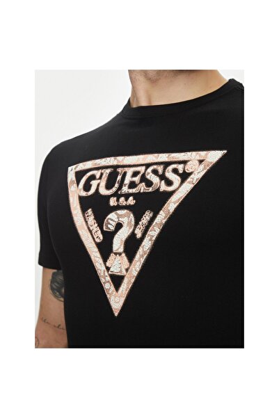 Guess Tricou bărbătesc M5GI06I3Z14 Negru