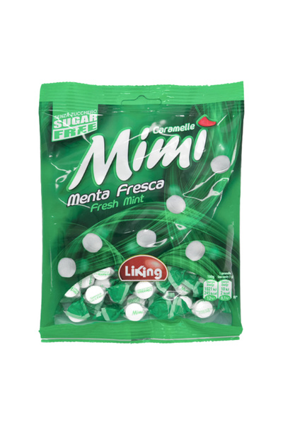 OEM LIKING ΚΑΡΑΜΕΛΕΣ 50gr - (MENTA FRESCA)