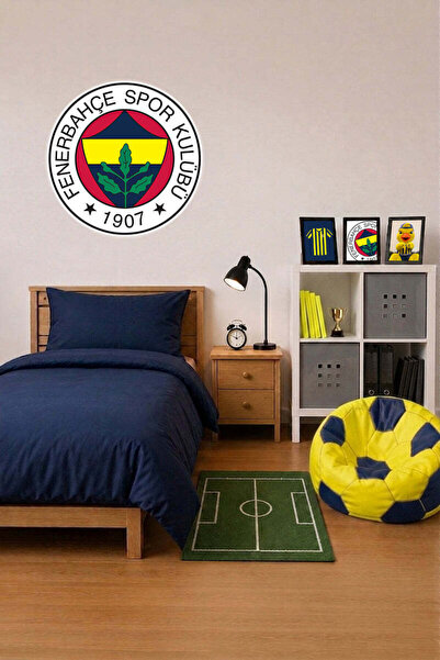 Fenerbahçe Duvar Sticker Arma 60 cm - Lisanslı Orijinal