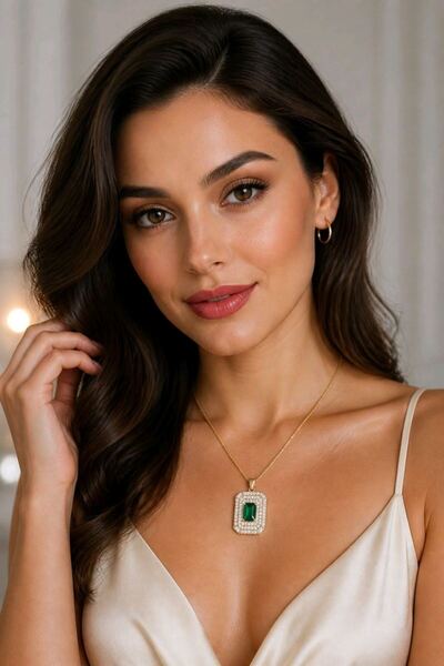 Monalisa Home Luxury Figured Adjustable Necklace