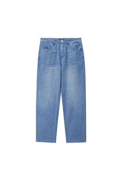 Giordano Men's Mid Rise Regular Zipper Jeans