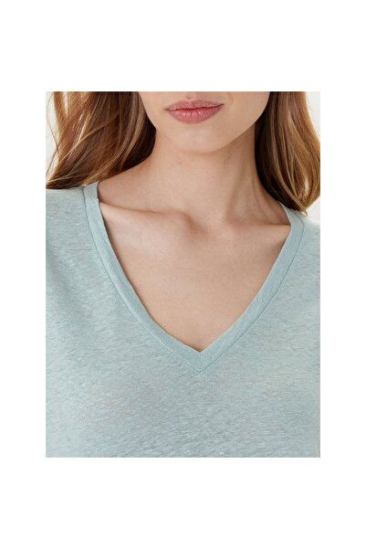 United Colors of Benetton Γυναικείο T-shirt 37UJD401Q Πράσινο