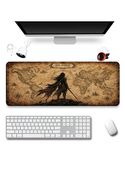SonicTouch Keyboard Mousepad 40X90Cm Seamless Smooth Liquid-Proof Non-Slip Ba...