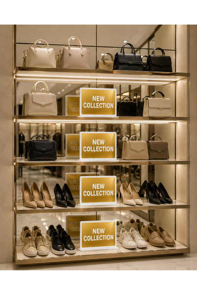 ümit ulusoy pleksi Çift Taraflı Pleksi Gold Aynalı New Collection Tabelası | ...