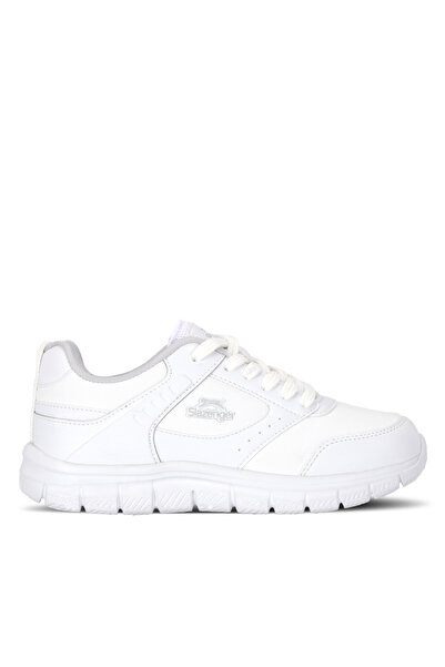 Slazenger حذاء رياضي أبيض كبير الحجم للجري والمشي من GENFIT للرجال