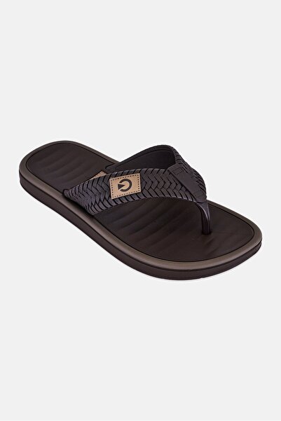 Cartago Men Coimbra Slip On Slippers, Dark Brown