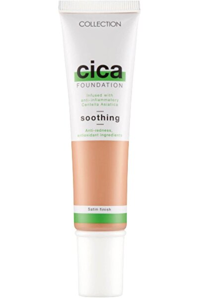 COLLECTİON Hydrating Medium Coverage Cica Foundation Infused with Anti-Rednes...