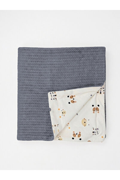 ngn collection 100% Cotton Interlock Baby Blanket Pique 80X90 cm Double-Sided...