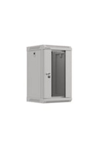 Lanberg Cabinet metalic rack 10" 9U 300x300 gri cu usi din sticla