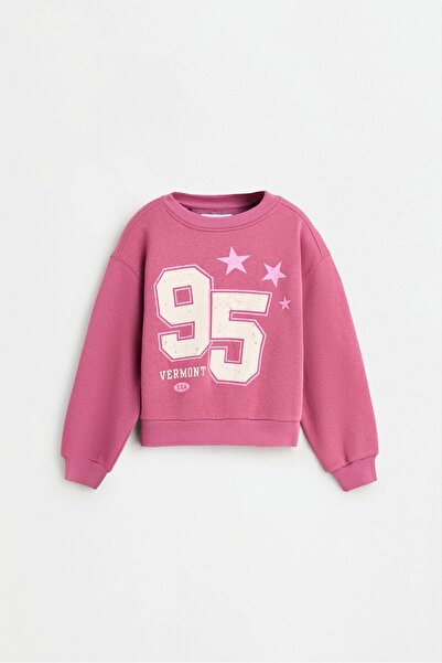 LEFTIES Baskılı sweatshirt