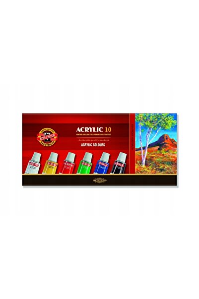Koh-İ Noor Hardmuth Vopsele Acrilice 10 Culori 16 ml Koh-I-Noor