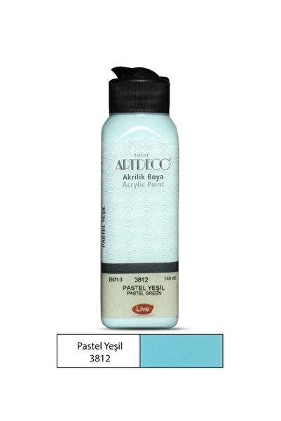 Artdeco Akrilik Boya 140 ml. 3812 Pastel Yeşil