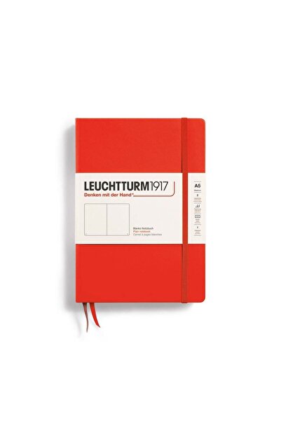 Leuchtturm1917 Notebook Medium Size (A5), Hard Cover, 251 Numbered Pages, Pla...