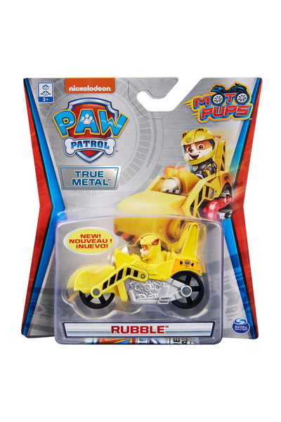 PATRULA CATELUSILOR MOTOCICLETA METALICA RUBBLE