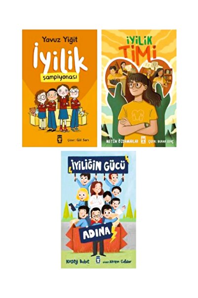 Genç Timaş 3 ve 4.Sınıf Okuma Seti İyilik Timi İyilik Şampiyonası İyiliğin Gü...