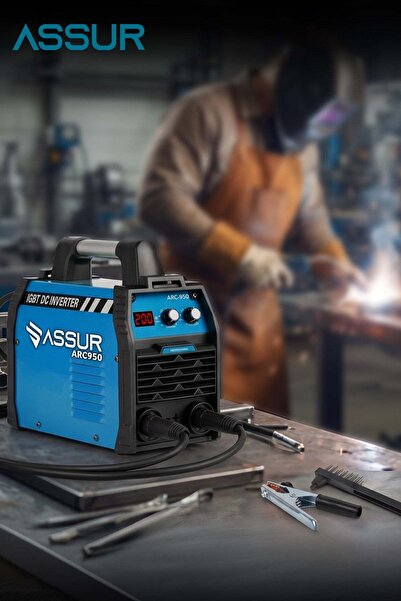 ASSUR Profesyonel 250 Amper Bakır Sargı Dijital Göstergeli inverter Çanta Kay...