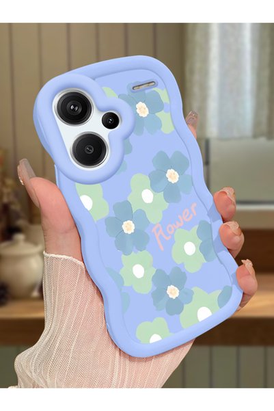 Hontinga Redmi Note 13 Pro Plus 5g Compatible Case Camera Protector Blue Sili...