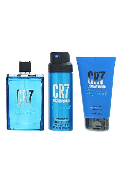 CRISTIANO RONALDO CR7 Play It Cool Set cadou de parfum pentru bărbați, 3 piese