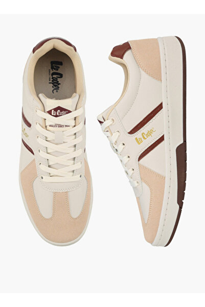 Lee Cooper Men Logo Print Lace-Up Sneakers