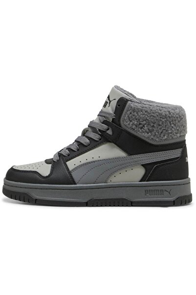 Puma Sneakers Rebound Slam Mid Cozy Jr, Black, Kids