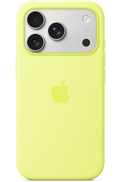 Apples to Pears Husă de silicon Apple cu Magsafe pentru iPhone 17 Pro Galben ...