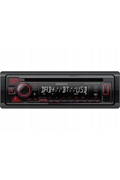 Kenwood Radio auto Kdc-Bt450Dab Receptor CD Bluetooth Dab+ Negru