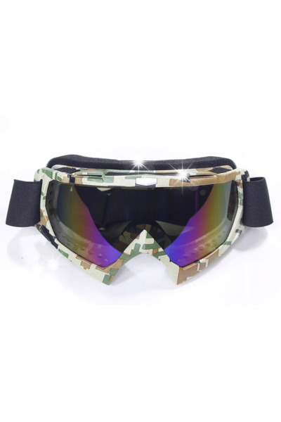 Royallinesspurple Ochelari pentru motociclete, scuter, quad, enduro, motocros...