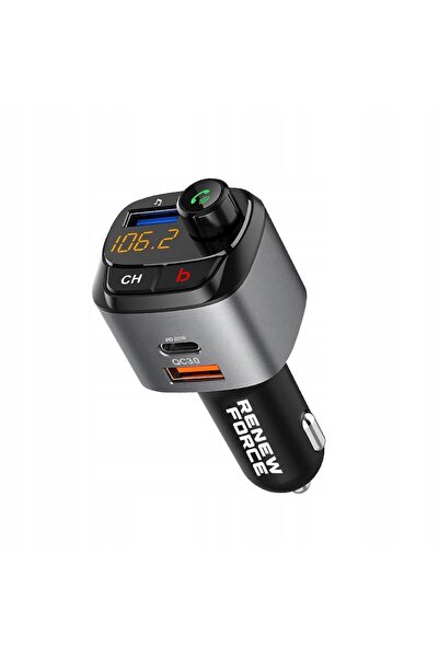 Renew Force Transmițător FM auto handsfree BT5.0 3xUSB QC3.0 BASS BOOST