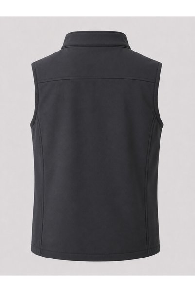 By Okat Softshell 3-Pocket Zippered Work Vest