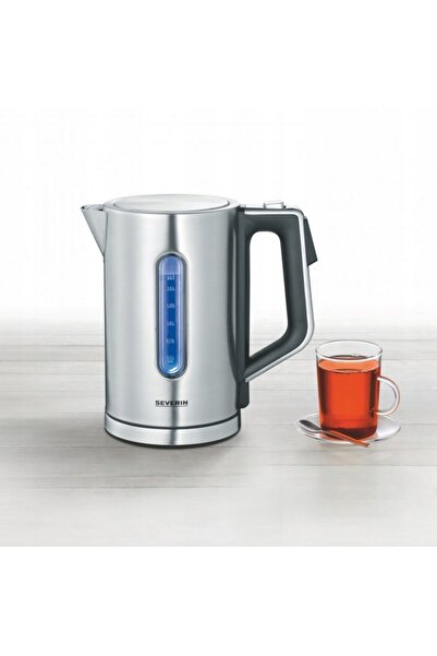 NO BRAND Fierbător electric 1,7L 3000W Control temperatură Oțel LED Severin