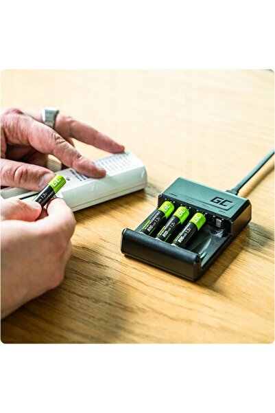 NO BRAND Green cell vitalcharger 4 aa, aaa