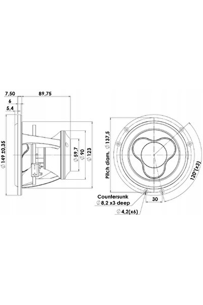 NO BRAND Illuminator scan-speak 15wu/4741t00