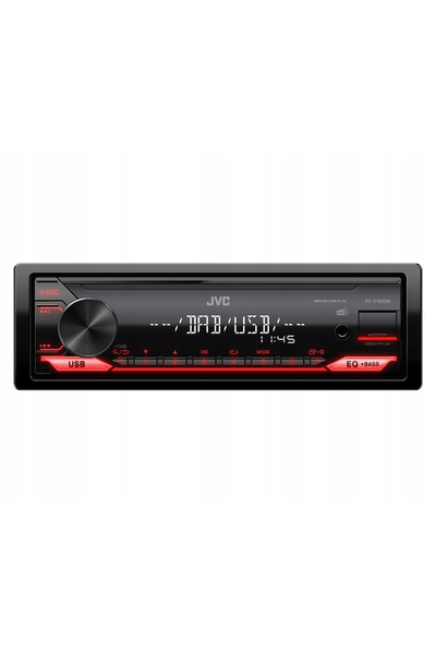 JVC Radio auto AUX USB MP3 DAB / DAB+ Putere maximă 4x50W KD-X182DB