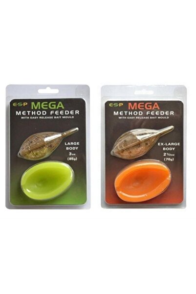 NO BRAND Coș de momeală + matriță E-S-P Mega Method Feeder Drennan Large 56 g...
