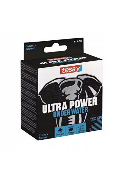 NO BRAND Tesa 56491-00000-00 Bandă de reparații 1.5 m X 50 mm Negru