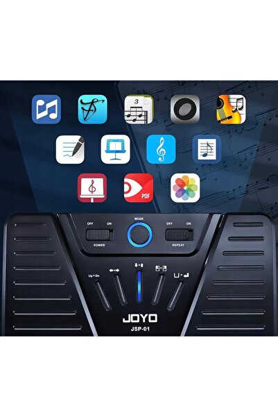 NO BRAND JOYO SP-01 Footswitch Bluetooth fără fir pentru pedală de efect, aut...