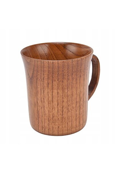 NO BRAND Cana de băut, 280 ml, din lemn, pentru ceai, apă, cafea la birou