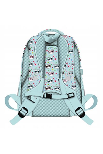 NO BRAND Rucsac școlar cu multiple compartimente, mare, A4, Maverick