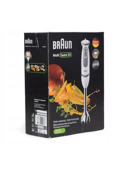 NO BRAND Blender de mână Braun Mq 5200 Wh 1000 W Alb