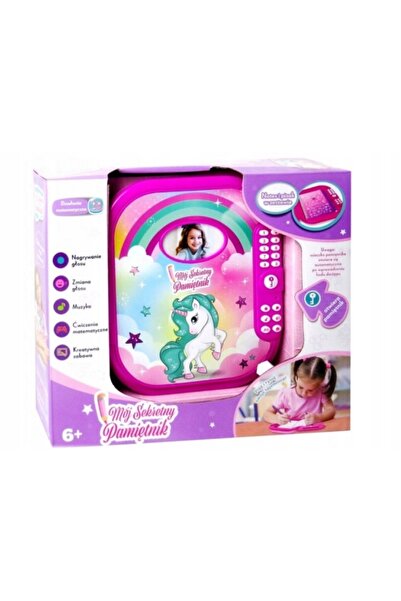 NO BRAND Jurnal electronic cu cod pentru fete, cu unicorn și parolă