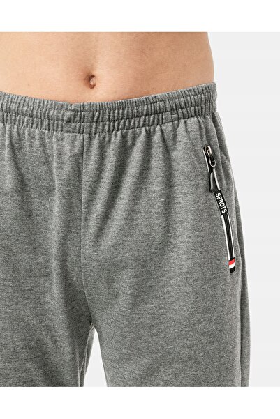 NO BRAND Pantaloni de trening sport pentru bărbați, reiați, pentru antrenamen...