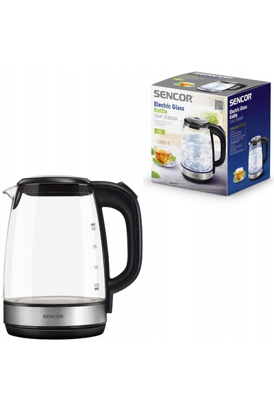 Sencor Fierbător electric din sticlă SWK 2080BK 2L
