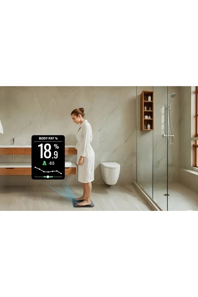 eufy Cântar de baie inteligent C20 16 Bluetooth măsurători de greutate