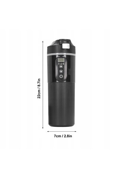 NO BRAND Fierbător electric de călătorie 12V, 500ml, pentru mașină