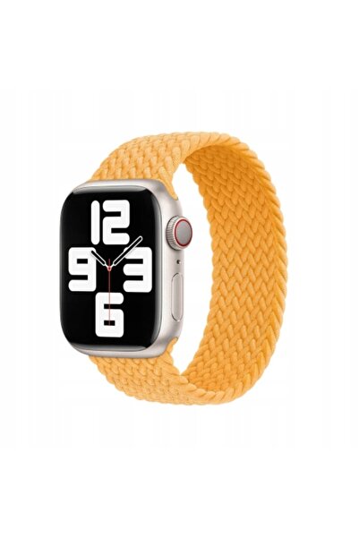 NO BRAND Curea împletită originală Apple Solo Loop Maize 41mm Mărimea 4