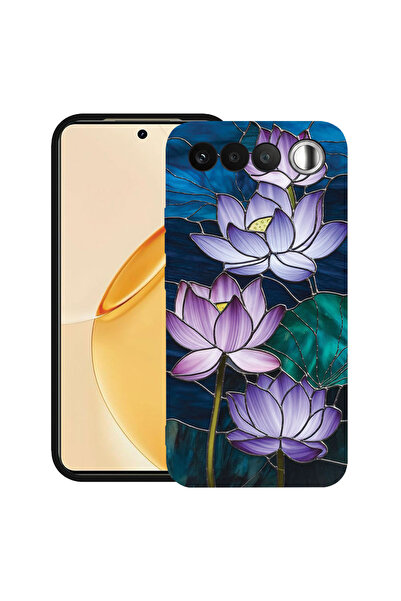 bestcase ®   Θήκη TPU Υπέρλεπτη Husa για Realme 16, Φλοράλ - Λωτός με σχέδιο ...