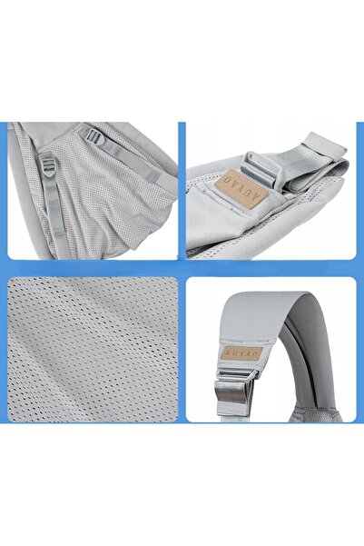 NO BRAND Marsupiu pentru copii, portbebe reglabil, ergonomic, până la 15 kg