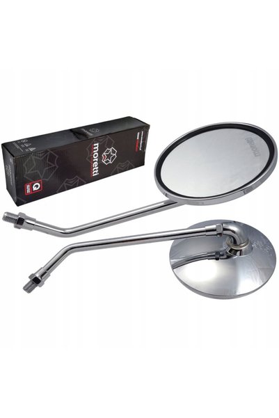 NO BRAND Oglinzi motocicletă cromate m10 omologate