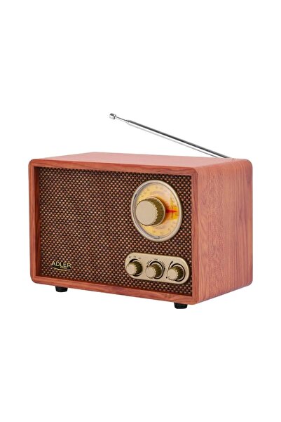 adler Radio retro AM/FM cu antenă Bluetooth pentru casă, birou, bucătărie, di...