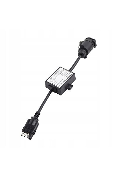 NO BRAND Adaptor remorcă de la 4 pini SUA la 7 pini UE